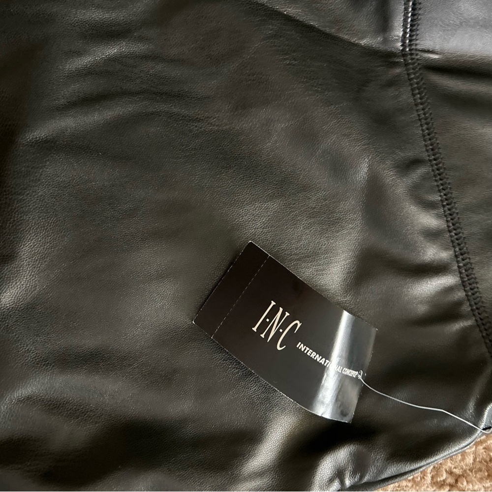 INC International Concepts | High Rise Faux Leather Leggings - Picture 8 of 9